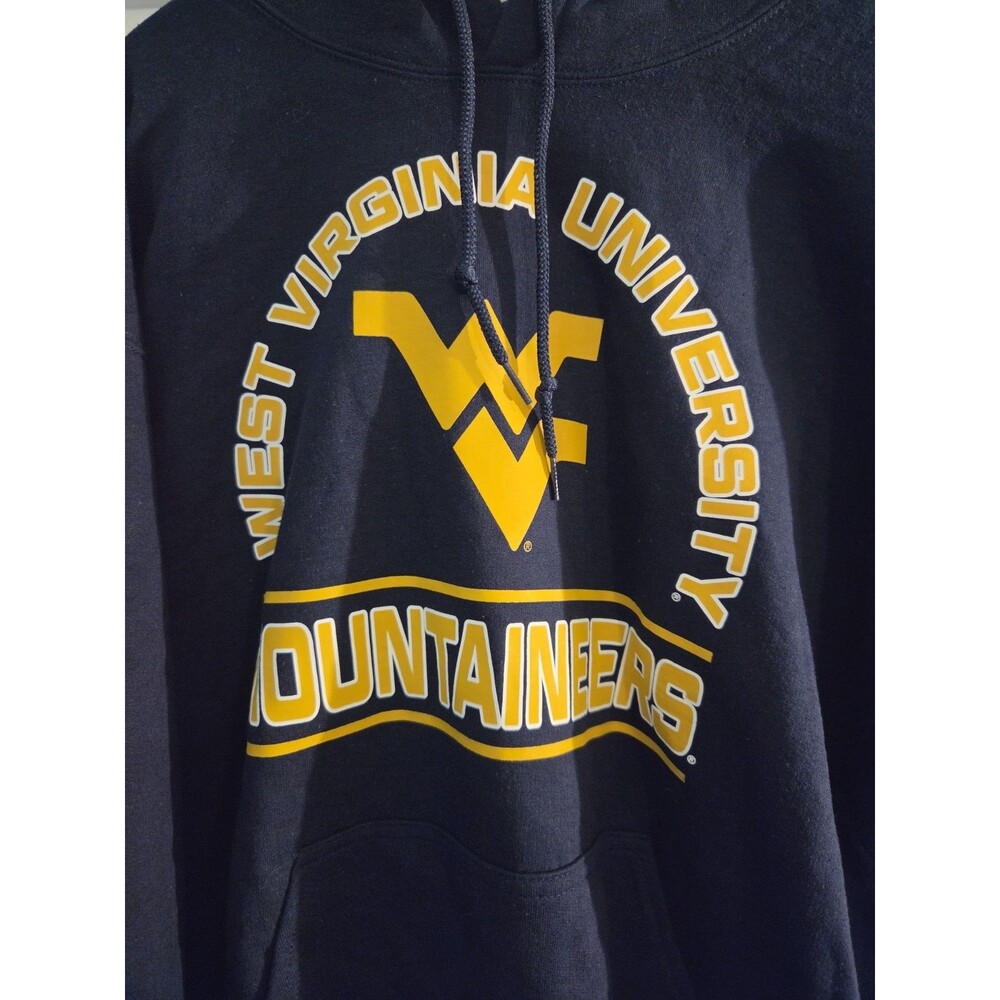 New Large West Virginia Mountaineers Hoodie Adult L Value $45 Tagged WV